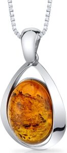 Amber Pendant Necklace Gifts That Start With The Letter A