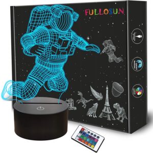 Astronaut 3D Night Light Gift Starting With A