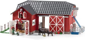 Barn Toy With Farm Accessories For Kids