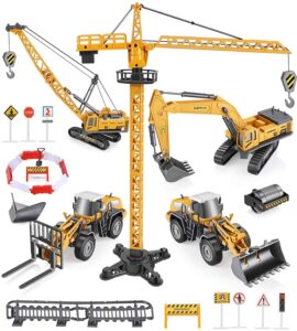 Construction Truck Toys Set