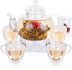 Glass Teapot Set Gifts For Herbalists