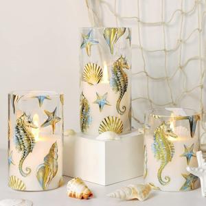 1. Seahorse Flameless Candles Gifts-300x300
